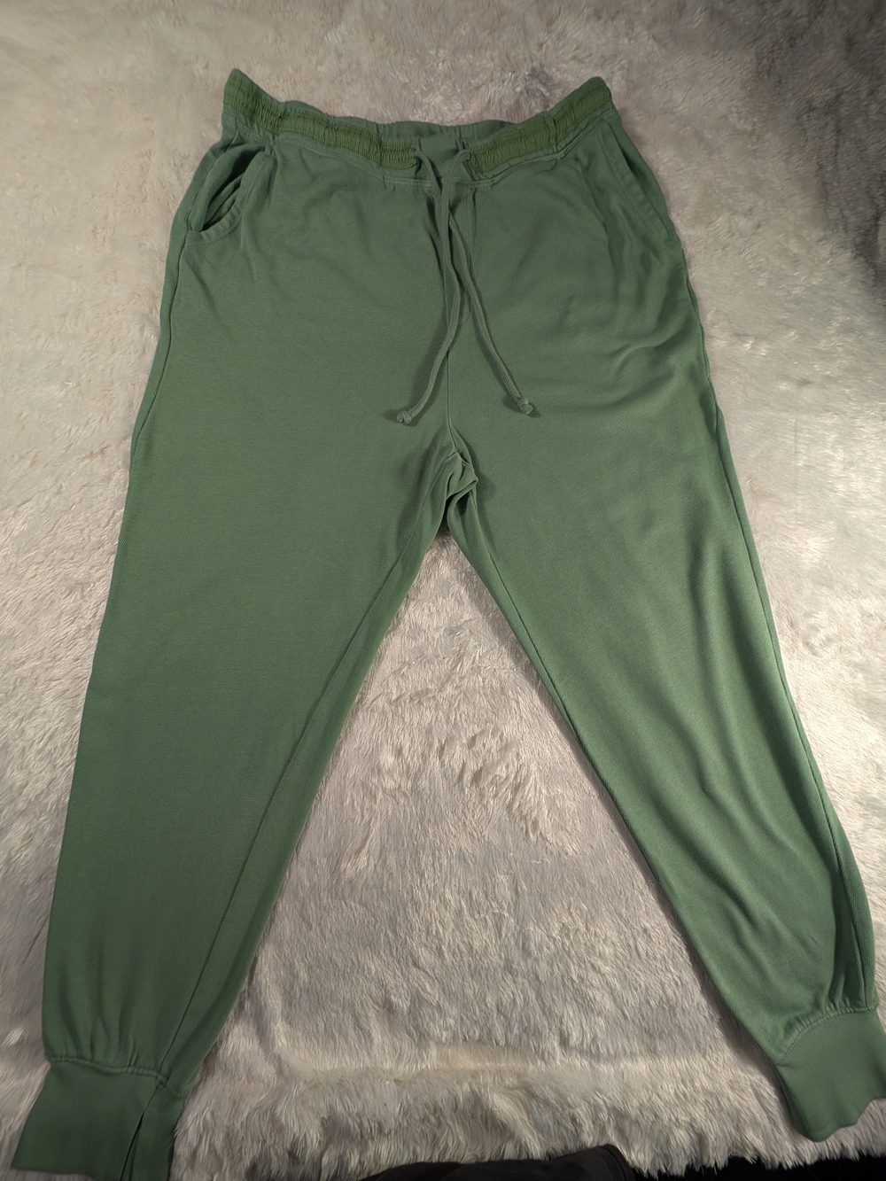 aerie Green Drawstring Joggers